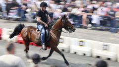 La Feira do Cabalo do 23 de Abril en Moeche