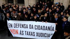 Los abogados gallegos piden la retirada de las tasas judiciales