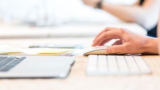 Imagen de archivo de un ordenador port�til