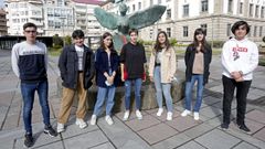 Los alumnos de los institutos p�blicos de Pontevedra con mejoras notas en la ABAU 2021, reunidos por La Voz