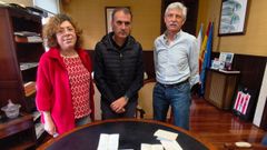 Bieito Alonso entreg� las misivas