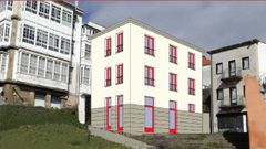Recreaci�n del edificio cuya rehabilitaci�n se est� culminando
