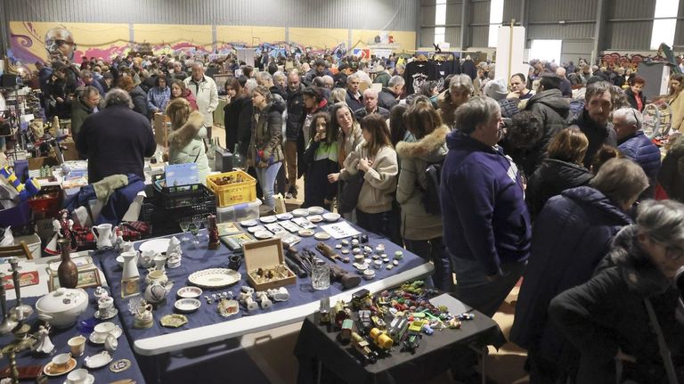 Anterior edición de esta feria de las antigüedades de Narón.