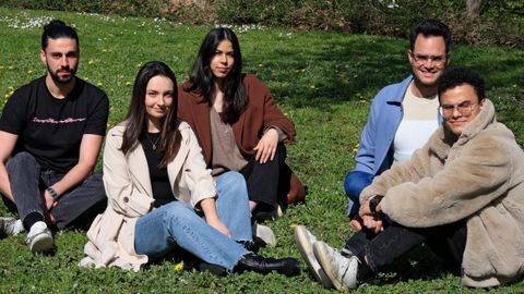 Gabriel Ares, Florencia Delbono, Mar�a Recondo, Luis Campell� y Gabriel�Santiago Parra