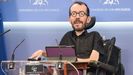 El portavoz de Unidas Podemos en el Congreso, Pablo Echenique.