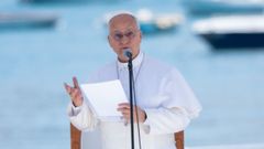 El papa Le�n XIV durante su visita a Gran Canaria en junio