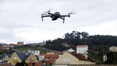 Un dron especializado en b�squedas de desaparecidos, en una imagen de archivo.