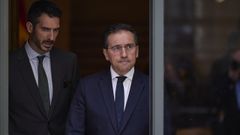 El ministro de Asuntos Exteriores, Jos� Manuel Albares, este lunes 