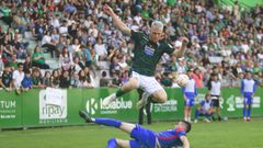 Carlos Vicente en el Racing Amorebieta.