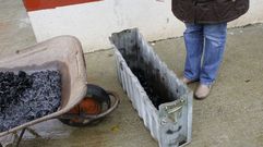 Vivienda en Lugo donde dos mujeres se intoxicaron con mon�xido de carbono.