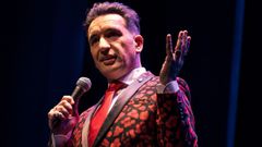 Miguel Lago, durante una actuaci�n.