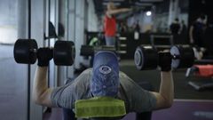 san diego.Imagen de archivo del gimnasio del Polideportivo de San Diego
