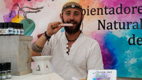 Un artesano ense�a su jab�n natural