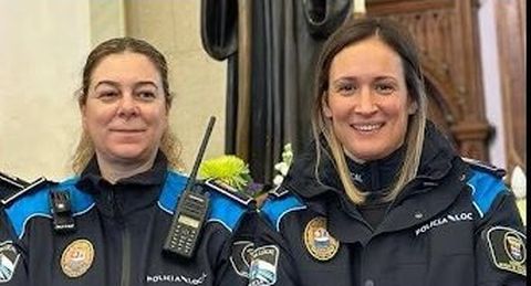 Eva y Mónica estaban de patrulla en la localidad de Viloira
