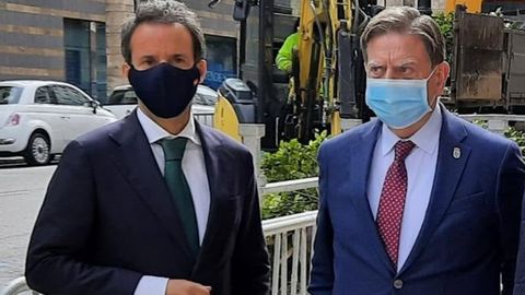 Ignacio Cuesta y Alfredo Canteli