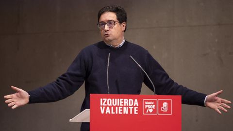 El Ministro de Transformaci�n Digital y de la Funci�n P�blica y secretario general de PSOE Madrid, �scar L�pez