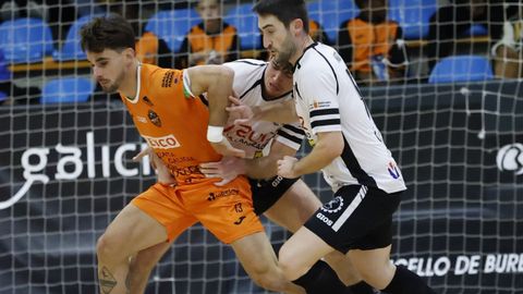 Mauro, durante el partido contra el Tafa.