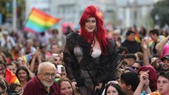 A Coru�a saca su orgullo para reivindicar los derechos LGTBI+