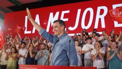 S�nchez asegura que Feijoo no quiere debatir porque �no sabe c�mo explicar sus pactos con la ultraderecha�