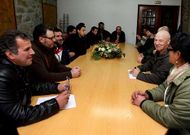 Los mariscadores de a flote celebraron ayer por la tarde una asamblea sobre el conflicto.