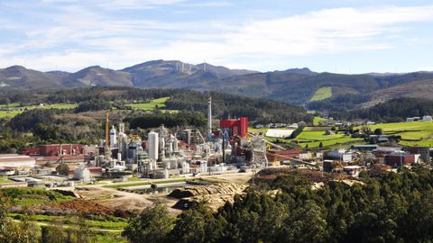 Biofábrica de Ence en Navia