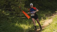 Paula Alonso, durante a Camovi de 42 quil&oacute;metros.