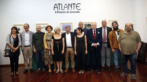 ENTREGA DE LOS PREMIOS ATLANTE EN EL MUSEO DEL GRAVADO DE ARTES E INAUGURACION DE LA EXPOSICION DE TODOS LOS PREMIADOS DE LOS ULTIMOS 10 AOS