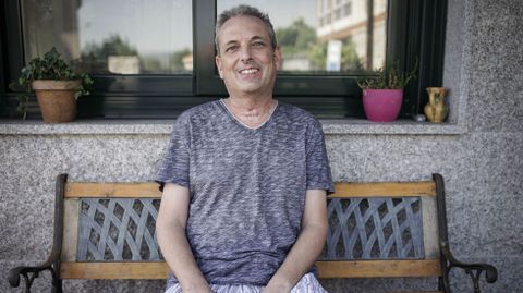 Felipe Balboa contina con su recuperacin en su casa de Ourense