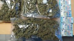 Imagen de archivo de marihuana incautada por la Guardia Civil en Galicia