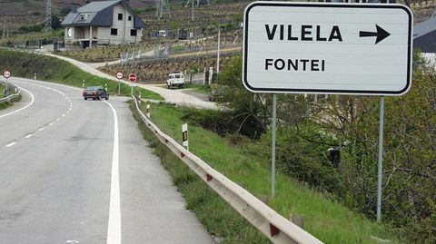 La mejora del acceso de la N-120 a A Rúa por Vilela es una vieja demanda nunca cumplida.