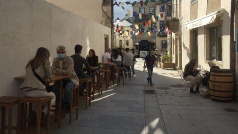 Ambiente na ra Mio no programa de Tardeos na Tinera