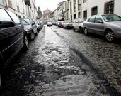 La calle cambiar� de aspecto totalmente con la reforma.