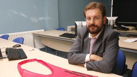 Antn lvarez Sousa, catedrtico de Socioloxa da Universidade da Corua, en una imagen de archivo