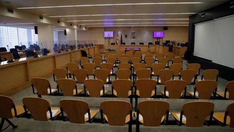 Vista de la Audiencia Nacional 