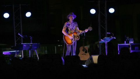 Concierto de  Mikel Erentxun en Ribeira