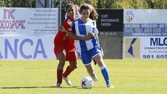 Tere Abelleira, jugadora del Deportivo