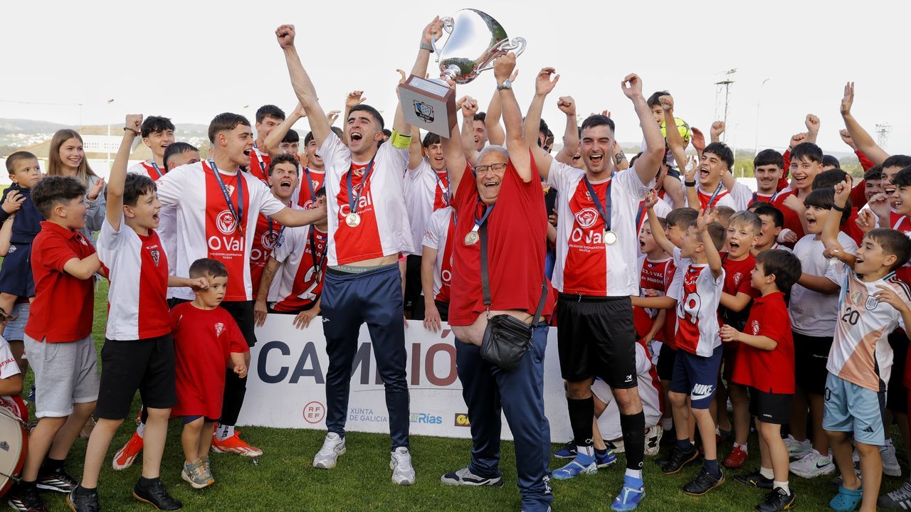 O Val conquista la Copa Ferrol ante el Maniños (0-2)
