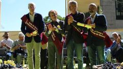 De izquierda a derecha, Francisco Conde, Ana V�zquez, Xabier Quiroga y Jos� Antonio Quiroga