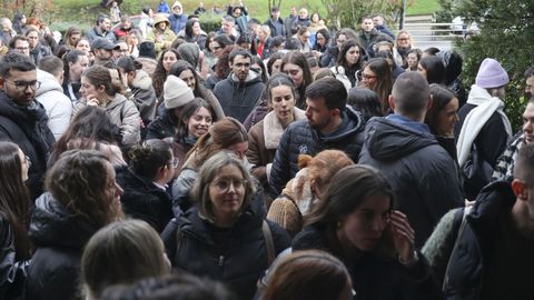 Pruebas de formaci�n sanitaria especializada el pasado mes de enero en Santiago