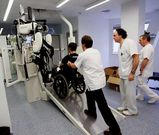 Imagen de archivo de un paciente en rehabilitaci�n en el hospital A Coru�a.