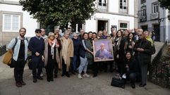 Una treintena de amigos se juntaron en el San Jaime para rendir un �ltimo y sentido homenaje a la persona que organizaba cada a�o ese encuentro, Alfredo V�zquez (Charra). Su hermano Lito se uni� a la despedida musical y gastron�mica, tras perderse su funeral por estar en cuarentena. El grupo mantendr� la tradici�n de la �cacheirada� todos los a�os.