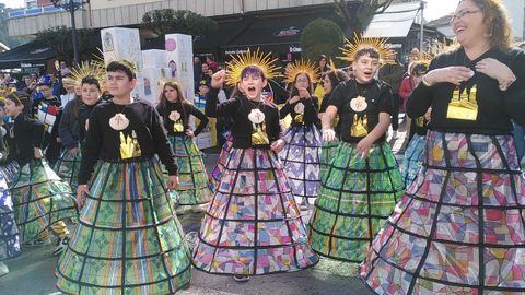 Desfile de los escolares de Barbads