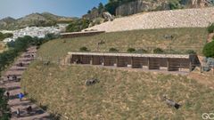 Infografa del parque recreativo Refugio del Burrito proyectado por el Ayuntamiento de Mijas