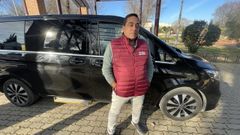 Ra�l Montero, taxista de Adamuz