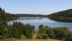 Embalse de Portodemouros en una imagen de archivo. 