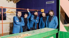 Familia Caamagno gravou o videoclip do seu �ltimo disco na sala El Vergel de Ponte Carreira, en Frades