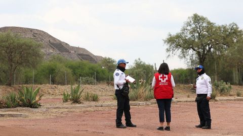 Tiroteo en el parque arqueol�gico de Teotihuac�n, M�xico