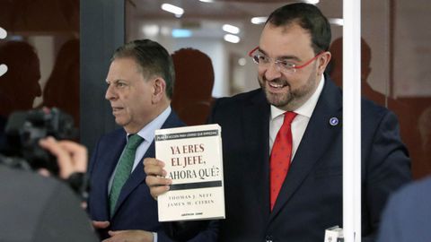 El presidente del Principado de Asturias, Adri�n Barb�n