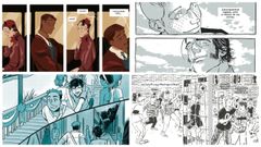 De izquierda a derecha, y de arriba a abajo, �Rosa�, de Ga�lle Geniller; �Generaciones�, de Flavia Biondi; �Bloom�, de Kevin Panetta y Savanna Ganucheau; y �Bat Alan�, de Ram�n Bold�.