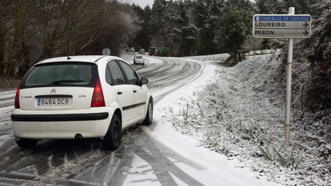 Nieve en Cerceda